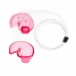 Doc's Proplug Non-vented W/ Leash, Small Pink