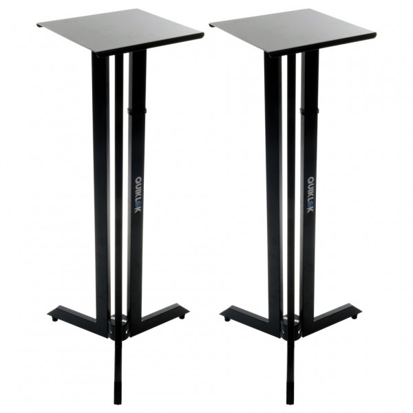Quiklok BS536 Near Field Monitor Stand 36”, Pair - Angled