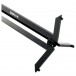 Quiklok BS536 Near Field Monitor Stand 36”, Pair - Tripod Base, Angled