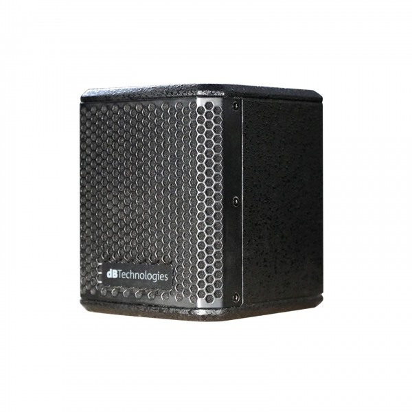 dB Technologies LVX P5 5" Passive Installation Speaker, 8Ohm, Black - top front
