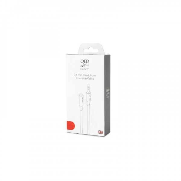 QED Connect 3.5MM Jack Extender 1.5m Box