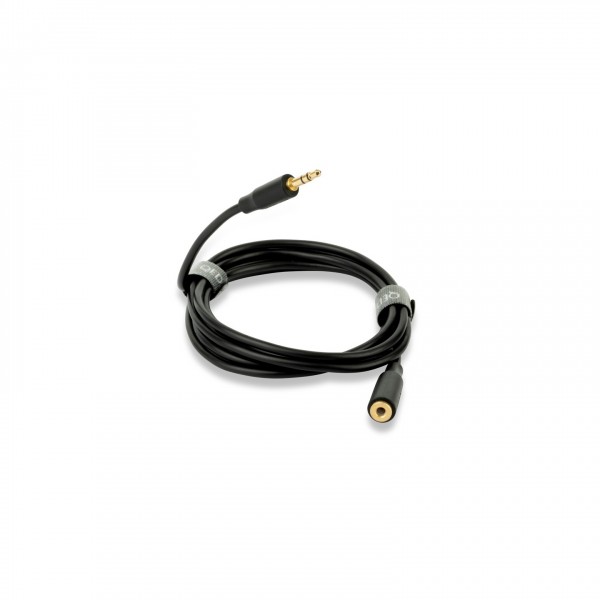 QED Connect 3.5MM Jack Extender 3m Wrapped