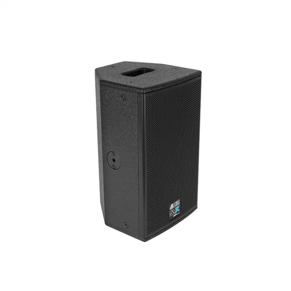 dB Technologies DVX D8 HP 8" Active PA Speaker, Black - angled