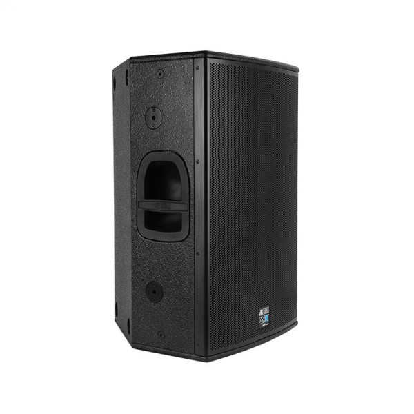 dB Technologies DVX D15 HP 15" Active PA Speaker, Black - angled front