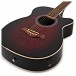 Auditorium Electro-Acoustic Guitar by Gear4music, Red Burst