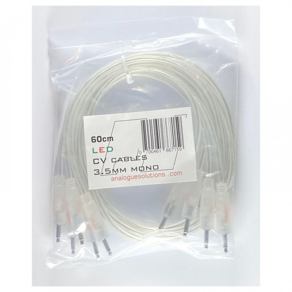 Analogue Solutions LED CV Cables, 5 Pack (60cm)
