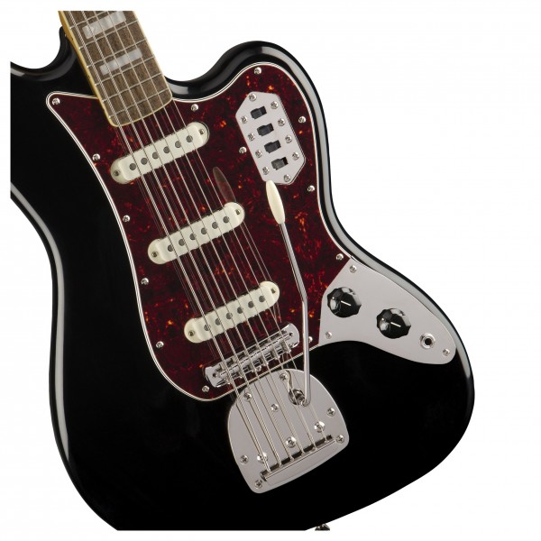 Squier Classic Vibe Bass VI LRL, Black Tilted