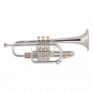 Bach Stradivarius Cornet, 181ML, Silver Plate