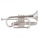 Bach Stradivarius Cornet, 184ML, Silver Plate