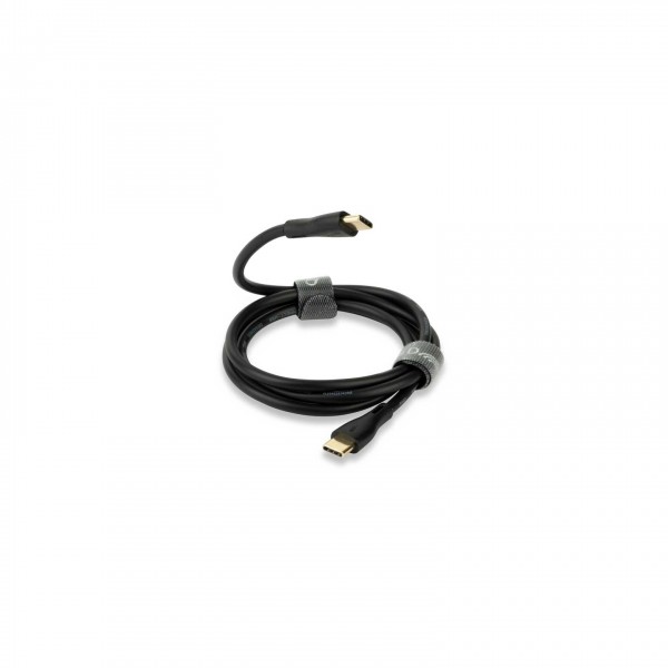 QED Connect USB C(M)-C(M), 0.15m Wrapped