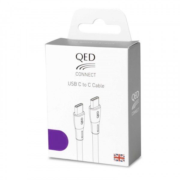 QED Connect USB C(M)-C(M), 0.15m Box