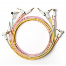 MyVolts Candycord Straight/Angle Minijack Cables 70cm, 6 pack