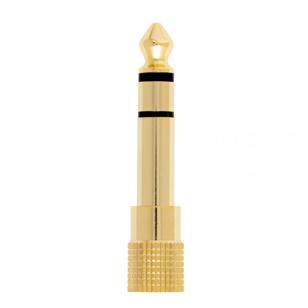 QED Connect Jack 3.5mm - 6.35mm Adapter Front
