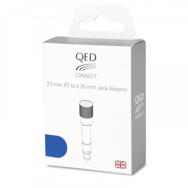 QED Connect Jack 3.5mm - 6.35mm Adapter Box
