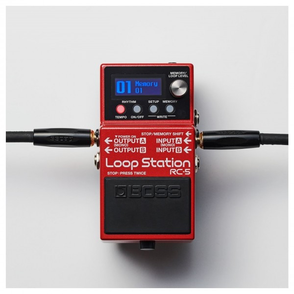 Boss RC-5 Loop Station Guitar Loop Pedal Lifestyle