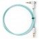 MyVolts Candycord Straight-Angled 3.5mm Cable, 70cm, Mint Green