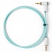 MyVolts Candycord Straight-Angled 3.5mm Cable, 70cm, Mint Green