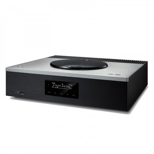 Technics SA-C600 Silver Network CD Receiver Angle