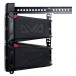 dB Technologies DVA M2P Passive Line Array System, Black - Side