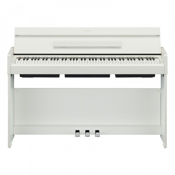 Yamaha YDP S35 Digital Piano, White front