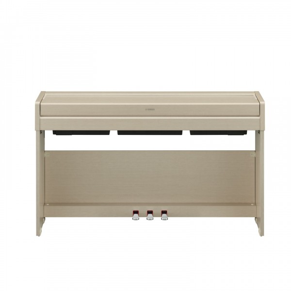Yamaha YDP S35 Digital Piano, White Ash lid closed