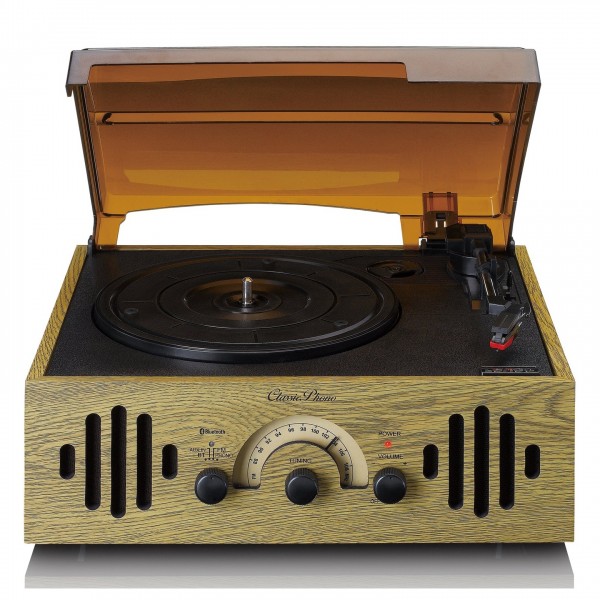 Lenco TT-41OK Turntable with Radio, Bluetooth and Speakers