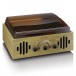 Lenco TT-41OK Turntable with Radio, Bluetooth and Speakers - Closed Side