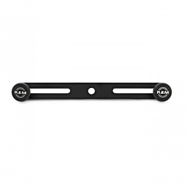 K&M 23550 Microphone Bar, Black