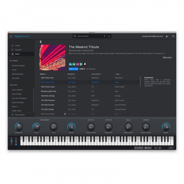 Arturia Analog Lab V - Sound Banks