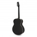 Concert Left-Handed Electro-Acoustic Guitar by Gear4music, Black