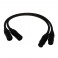 Fisual Câble XLR personnalisé Havana (paire), 1m