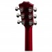 Taylor T5z Pro, Borrego Red back of headstock