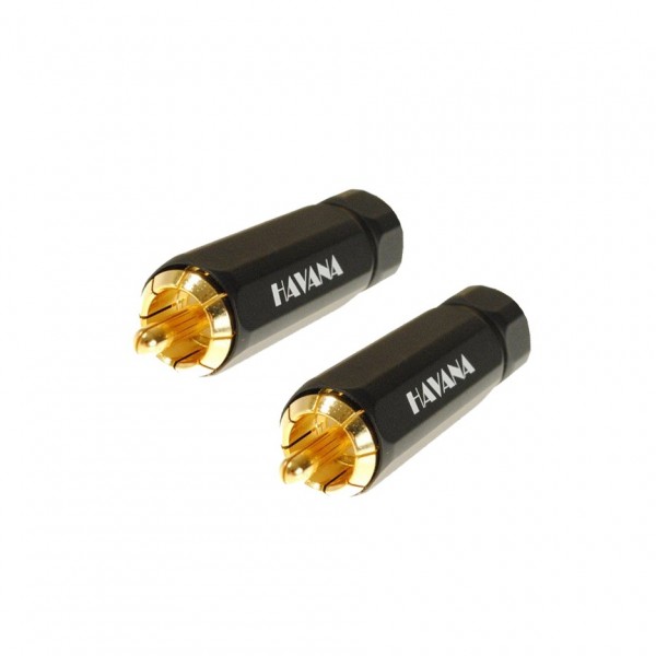 Fisual Havana XL Custom Made Subwoofer Cable, 1m Plugs