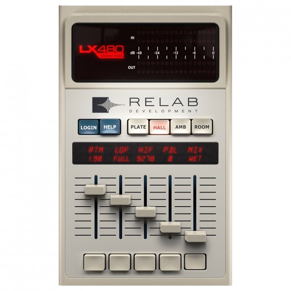 Relab LX480 Essentials - GUI (Graphical User Interface)