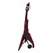 Wood Violins Viper 4 String Electric Violin, Deep Red Quilt