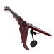 Wood Violins Viper 4 String Electric Violin, Deep Red Quilt