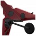 Wood Violins Viper 4 String Electric Violin, Deep Red Quilt