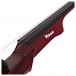 Wood Violins Viper 4 String Electric Violin, Deep Red Quilt