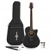 Roundback Electro Acoustic Guitar by Gear4music with Accessories