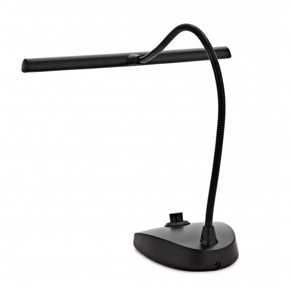 K&M 12298 LED Piano Lamp, Black, UK Plug
