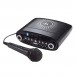 Easy Karaoke Bluetooth Karaoke Machine & 1 Microphone, Black
