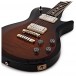 PRS S2 McCarty 594 Singlecut, Black Amber Smokeburst