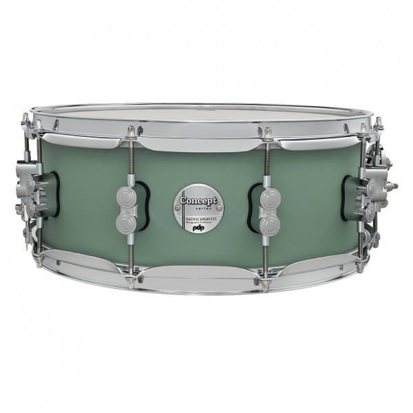 PDP 14 x 5.5 Snare Drum Concept Maple Finish Ply Satin Seafoam