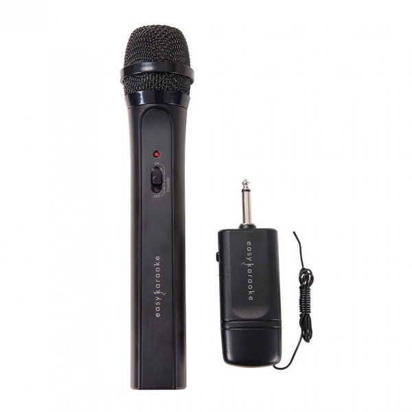 Easy Karaoke Wireless Microphone, Black - main