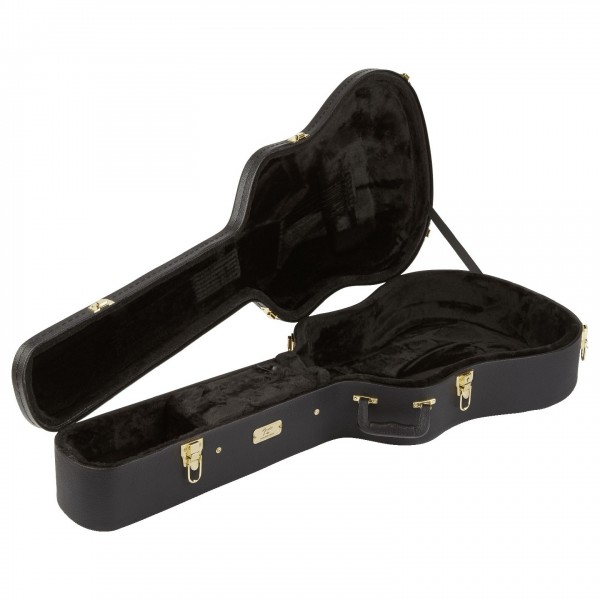 Fender Paramount PD 220E Dreadnought, 3-Tone Vintage Sunburst case