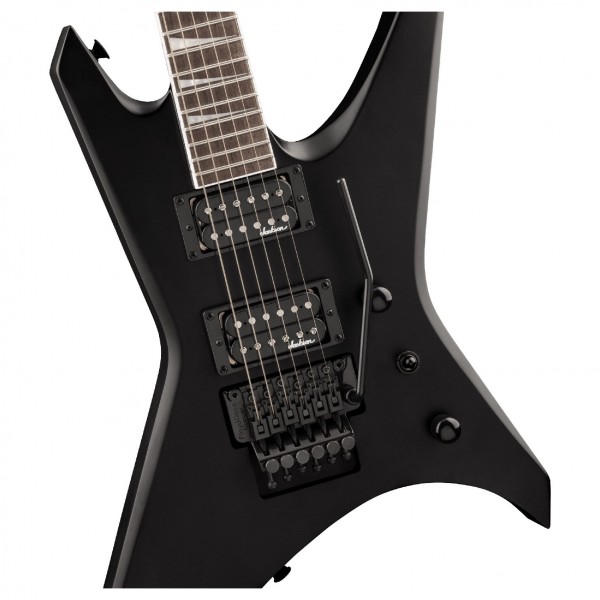Jackson X Series Warrior WRX24, Satin Black - close up