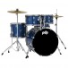 PDP Center Stage 5pc Complete Kit, Royal Blue Sparkle