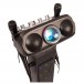 Easy Karaoke Smart Bluetooth Karaoke System & 4 Microphones - closeup angle