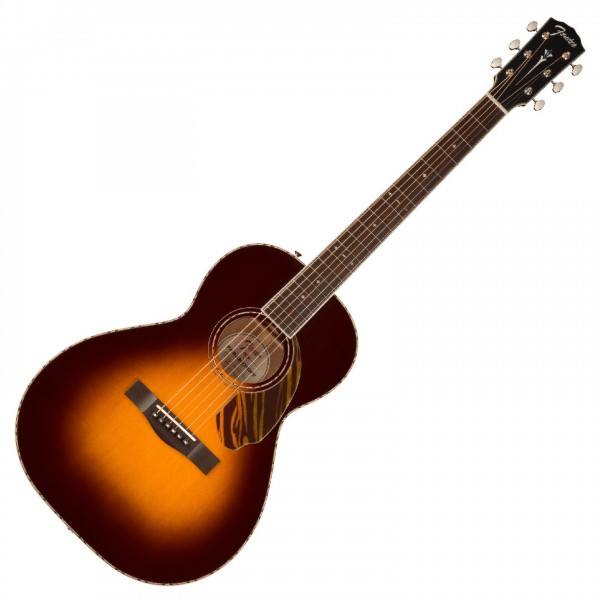 Fender Paramount PS-220E Parlor, 3-Tone Vintage Sunburst
