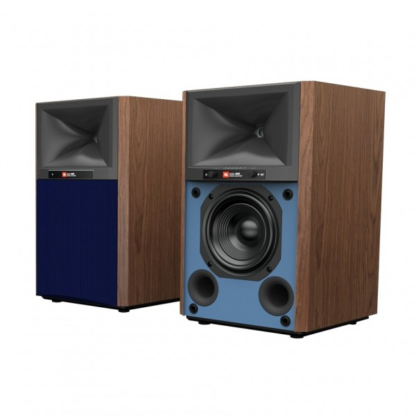 JBL 4305P Wireless Studio Monitor Speakers, Natural Walnut